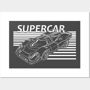 Porsche 917 Supercar Posters and Art